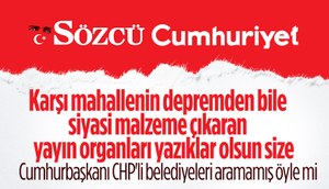 Muhalif medyada ‘Erdoğan CHP’li belediyeleri aramadı’ yalanı