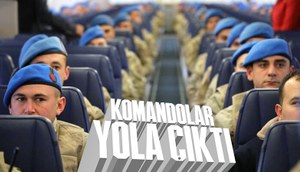 Erzincan'dan 90 komando Hatay'daki çalışmalara katılmak üzere yola çıktı