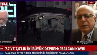 Merdan Yanardağ deprem üzerinden iktidara kin kustu