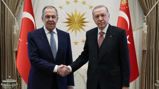 Cumhurbaşkanı Erdoğan, Rusya Dışişleri Bakanı Sergey Lavrov ile görüştü