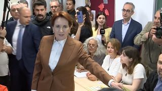 Oyunu ilk kullanan parti lideri Meral Akşener oldu