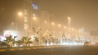 Arap ülkeleri kum fırtınasının etkisi altında