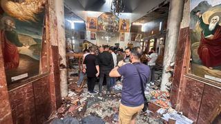 Şam'daki bir kilisede patlama