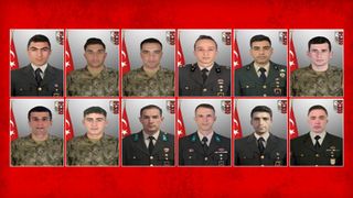 Şehit olan 12 askerimizin kimlikleri belli oldu