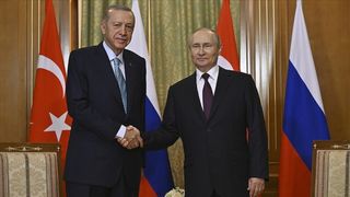 Cumhurbaşkanı Erdoğan, Putin ile görüştü