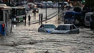 Ankara'da sağanak, sellere neden oldu