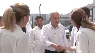 Bülent Arınç'tan Murat Çalık'a ziyaret