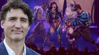 Justin Trudeau, Katy Perry'nin konserini en önden izledi