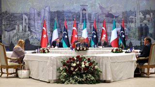 Cumhurbaşkanı Erdoğan, Meloni ve Dibeybe görüşmesi sona erdi