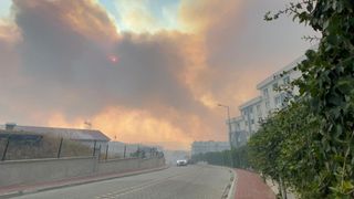 Çanakkale şehir merkezi dumanla doldu: Sokaklar boşaldı