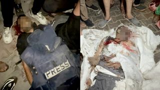 İsrail'in gazetecilerin çadırına düzenlediği saldırıda 6 gazeteci öldü