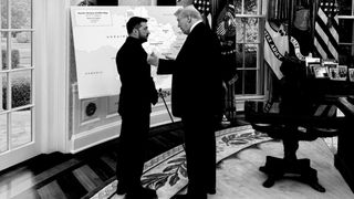 Beyaz Saray paylaştı: Ukrayna'nın işgal edilmiş haritası üzerinde kare