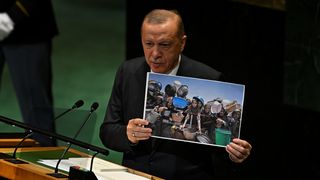 Cumhurbaşkanı Erdoğan BM'de Gazze'deki acı karelere dikkat çekti