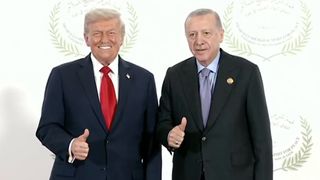 Trump'tan, Cumhurbaşkanı Erdoğan'a samimi karşılama: Bu adamı seviyorum