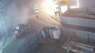 Kocaeli'de 7 katlı binanın çökme anları ortaya çıktı