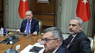 Cumhurbaşkanı Erdoğan, Gönüllüler Koalisyonu Liderler Zirvesi’nin toplantısına katıldı