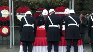 Çekmeköy'deki operasyonda şehit olan polis memuru için tören düzenlendi