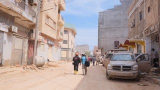 Ensonhaber, sel felaketinin yaşandığı Libya'da