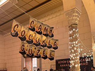 Büyük Çamlıca Camii'nde Ramazan ayına özel çocuk şenlikleri düzenlendi