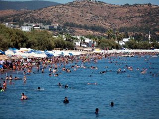 Muğla Bodrum’da 5 ayda 299 bin yabancı turist ağırlandı