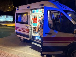 Antalya'da motosiklet kazası