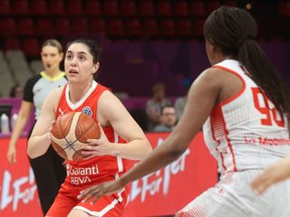 A Milli Kadın Basketbol Takımı, İsviçre'ye şans tanımadı