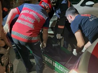 Sakarya'da çöp atmak için yolun karşısına geçmeye çalışırken otomobil çarptı