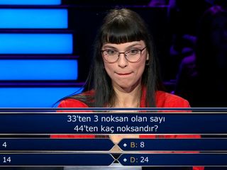 Bilgi yarışmasında elendiği soru izleyenleri şoke etti