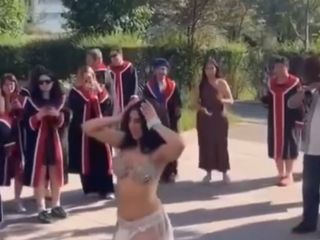 ODTÜ'de mezuniyete dansöz getirildi: Rektörlük açıklama yayınladı