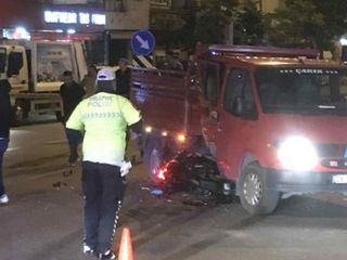 Giresun'da kamyonetle çarpuşam motosikletli genç öldü
