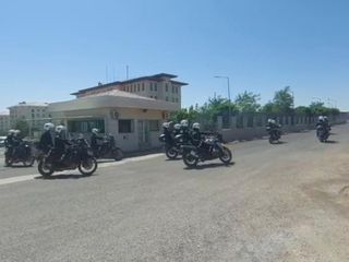 Şanlıurfa'da trafiğe çıkması sakıncalı 23 motosiklet ele geçirildi