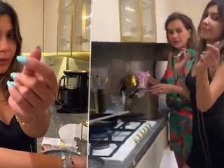 Bahar Candan ile Dilan Polat'ın tepki çeken 'helva' paylaşımı