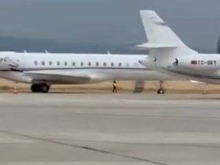 Çorum'daki sosyete düğününe ünlü akını: Özel jetler havaalanına sığmadı