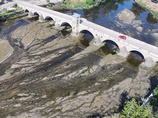 Tunca Nehri'nde su seviyesi alarm veriyor