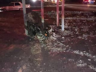 Hatay'da hafif ticari araçla çarpışan motosikletin sürücüsü öldü