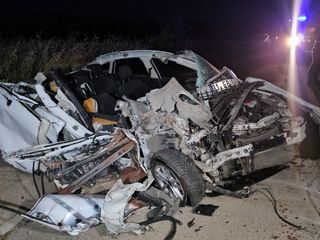 Edirne'de tıra çarpan otomobilin sürücüsü ağır yaralandı