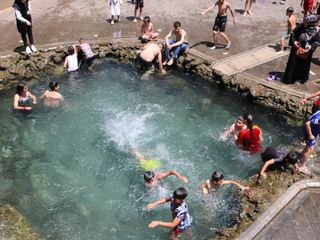 Diyarbakır'da kavurucu sıcaklardan dolayı tarihi mekanlar boş kaldı