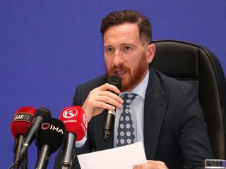 Erzurumspor FK Başkanı Ahmet Dal, basın toplantısı düzenledi
