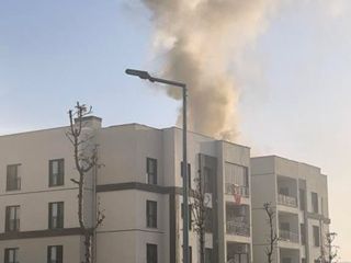 Hatay'da apartmanda çıkan yangın korkuttu