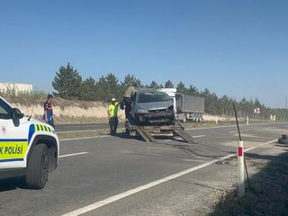 Nevşehir'de takla atan otomobilde anne ölürken, bebeği yaralandı