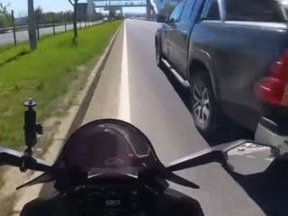 Bolu’da cezaya rağmen trafiği tehlikeye atmaya devam etti