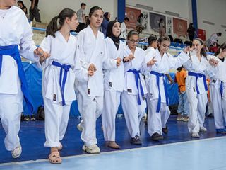 Diyarbakır'da karate turnuvasında madalya sevinci, halayla taçlandı