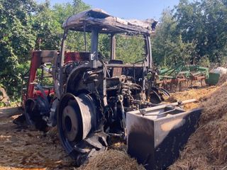 Tekirdağ'da traktör yangını: 1 yaralı