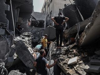 Gazze'de can kaybı 56 bin 500'e yükseldi