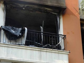 İsviçre'den Antalya'ya tatile gelen ailenin evi kül oldu