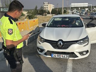 Kütahya'da usulsüz çakar lamba kullanımına 276 bin lira ceza