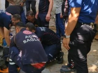 Burdur'da anne ve kızı ahşap balkonun çökmesiyle yaralandı