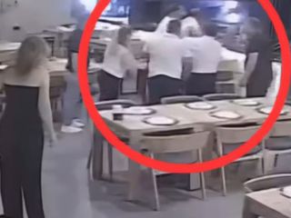 Adana'da boğazına yiyecek kaçan müşteri Heimlich manevrasıyla kurtarıldı