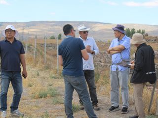 Güney Koreliler, Kayseri Kültepe'yi keşfediyor