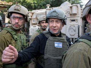 İsrail Başbakanı Netanyahu, Gazze sınırındaki İsrail yerleşimine gitti